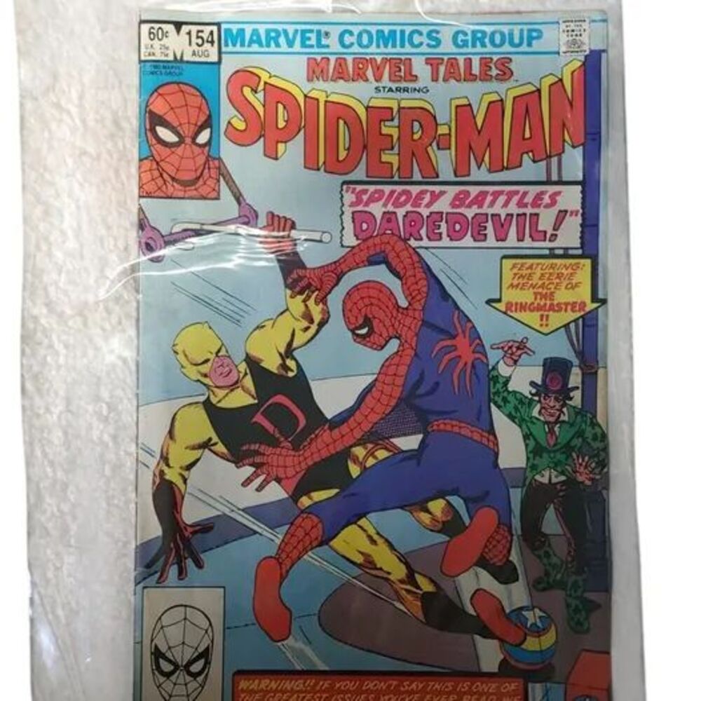 Spider Man Spidey Battles Daredevil 1983 (Bagged)
